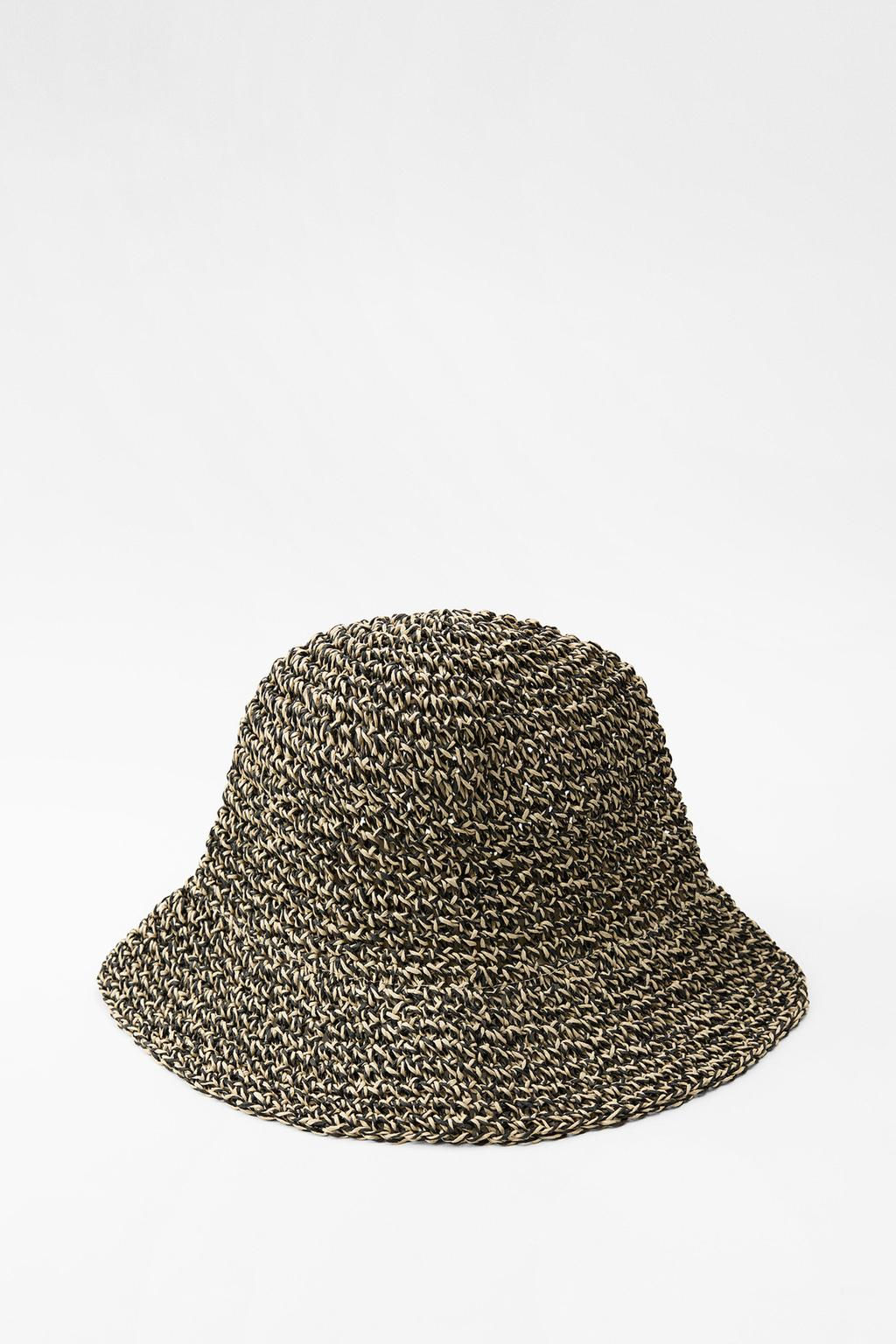 CONTRAST BUCKET HAT - Zara фото 7