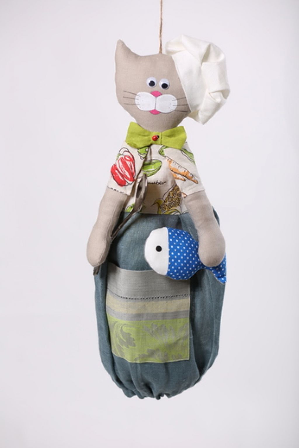 100% лен.сувенир(пакетница) Баба-Яга - Новый лен фото 10