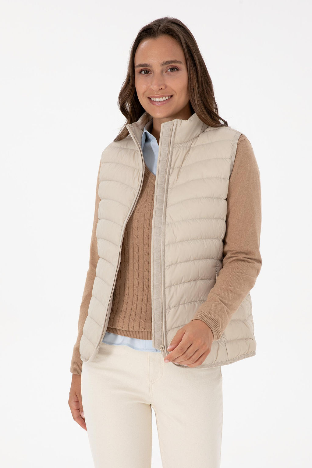 Kad_n BEYAZ Yelek Sepette S_rpriz _ndirim - U.s. polo assn фото 3