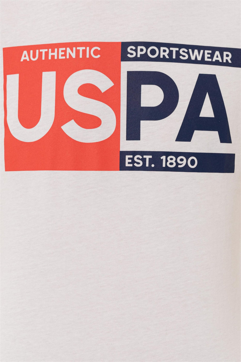 Мужская белая футболка с круглым вырезом Неожиданная скидка в корзине - U.s. polo assn фото 6