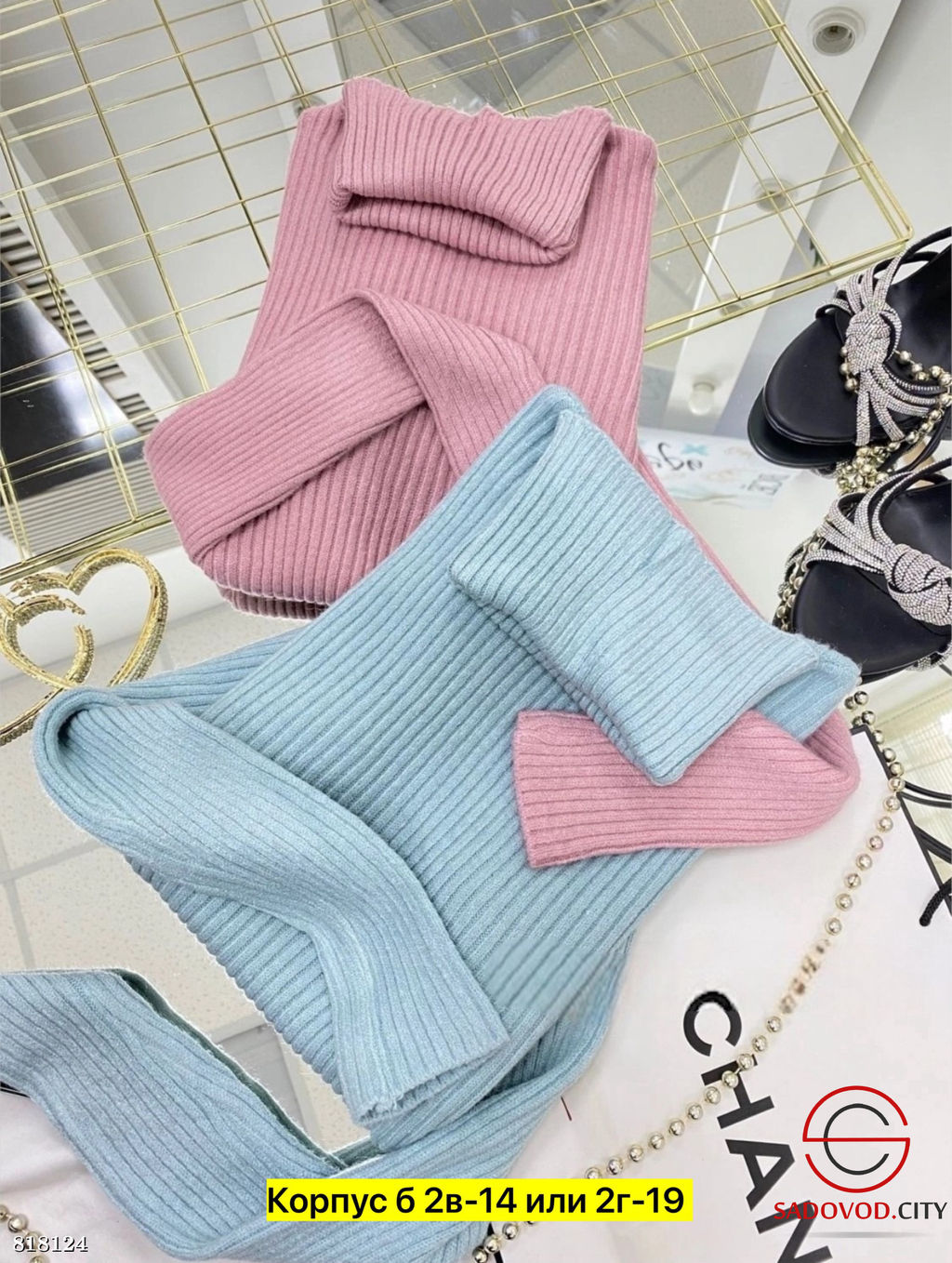 Водолазка женская однотонная