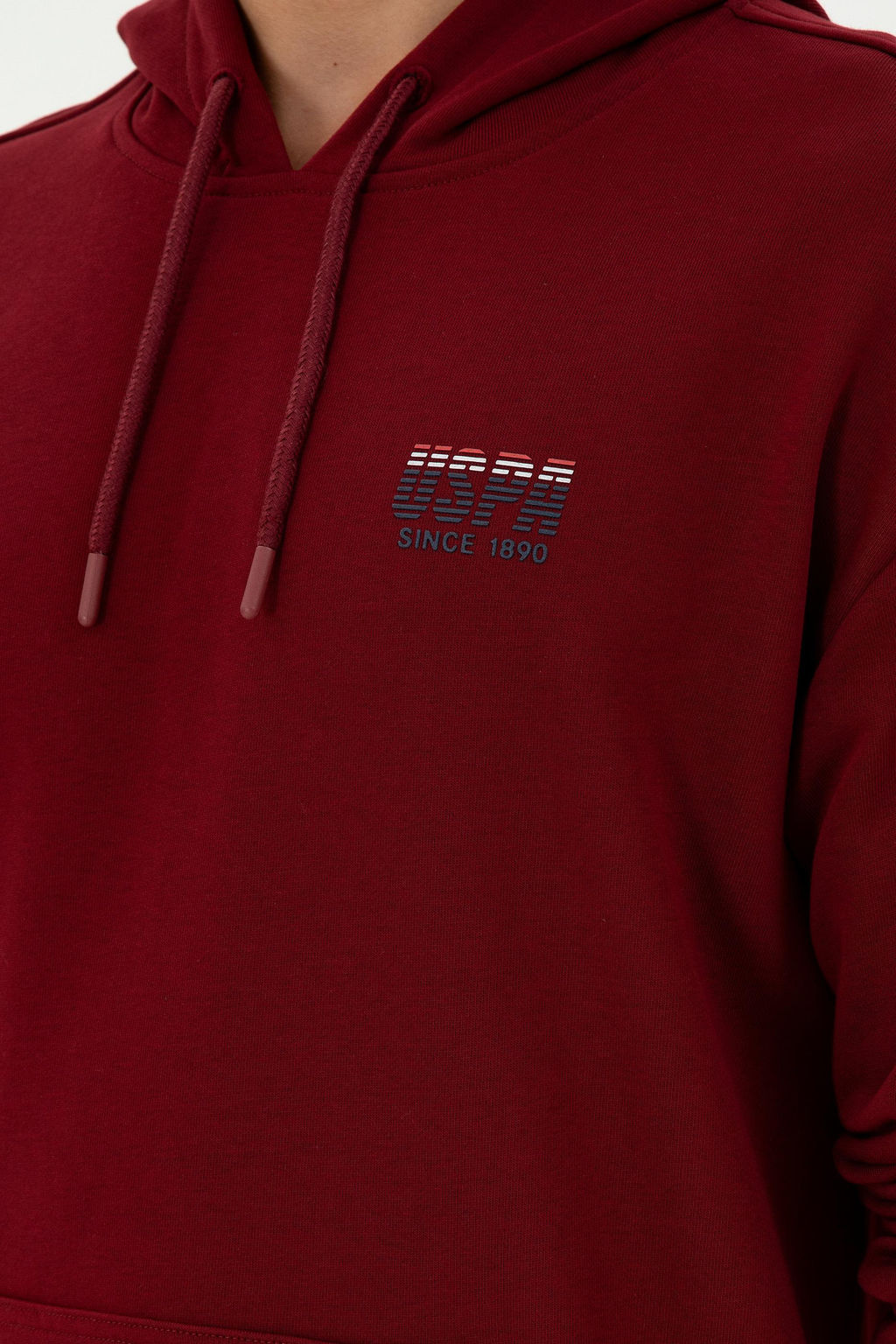 Мужской бордово-красный свитшот Неожиданная скидка в корзине - U.s. polo assn фото 7
