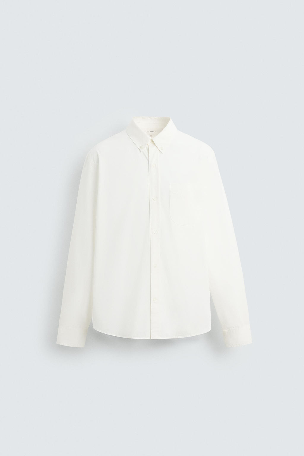 REGULAR FIT SHIRT WITH POCKET - Zara фото 9