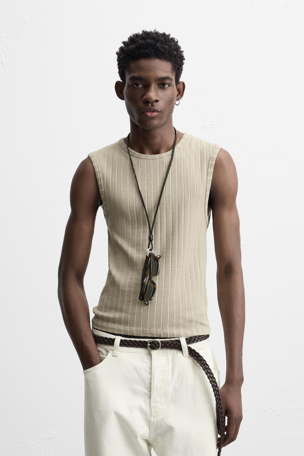 RIBBED TANK TOP - Zara фото 2