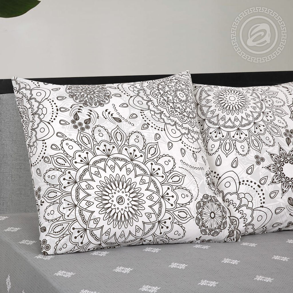 Постельное белье Сорренто (поплин DE LUXE) 1,5 сп./Пододеяльник: 1 шт. - 215*145; Простыня: 1 шт. - 215*150; Наволочка: 2 шт. - 70*70; DE LUXE - Артпостель фото 2