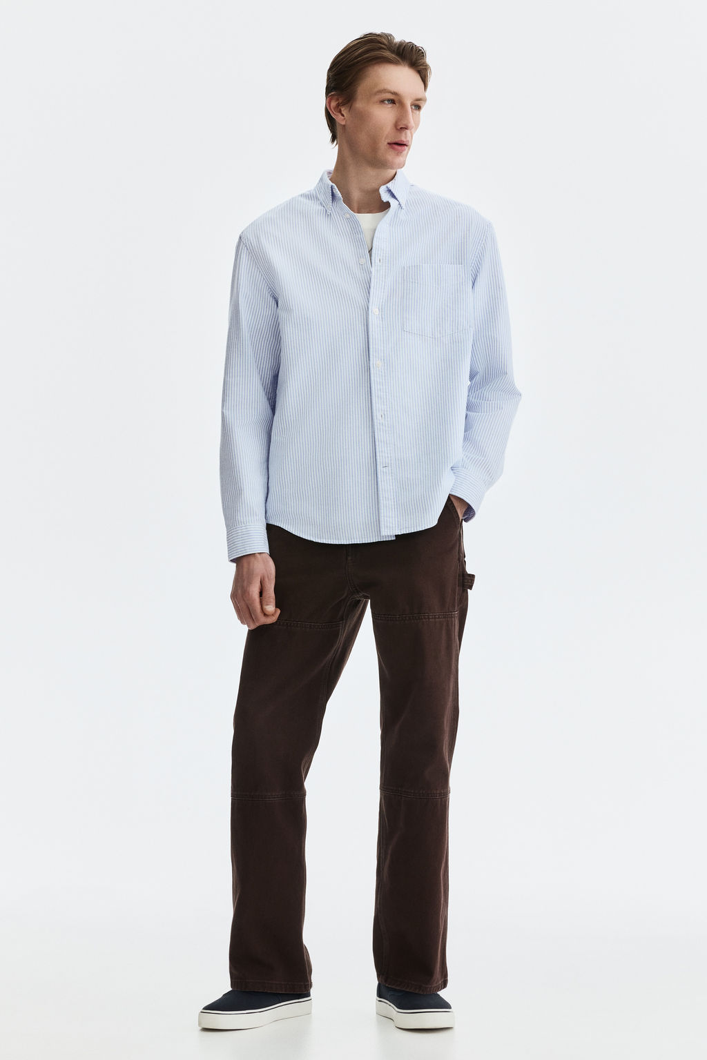 Camisa Oxford Regular Fit - H&m фото 12