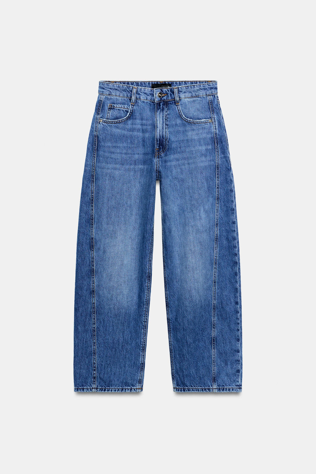 JEANS Z1975 BARREL / Azul medio - Zara фото 8