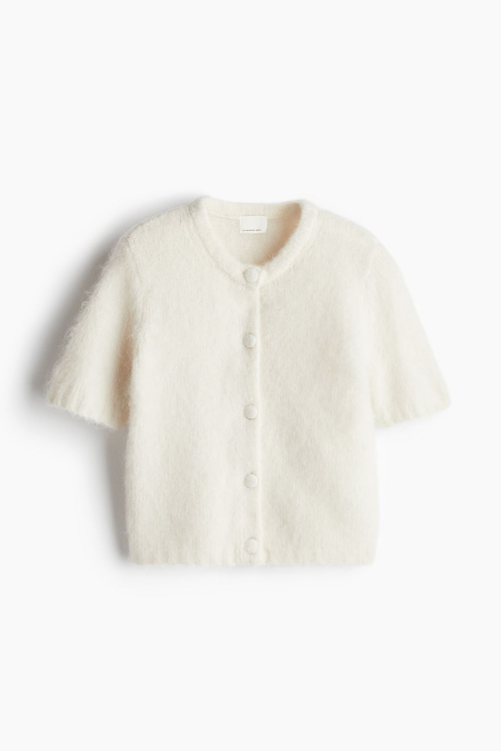 Mohair-blend cardigan - H&m фото 6