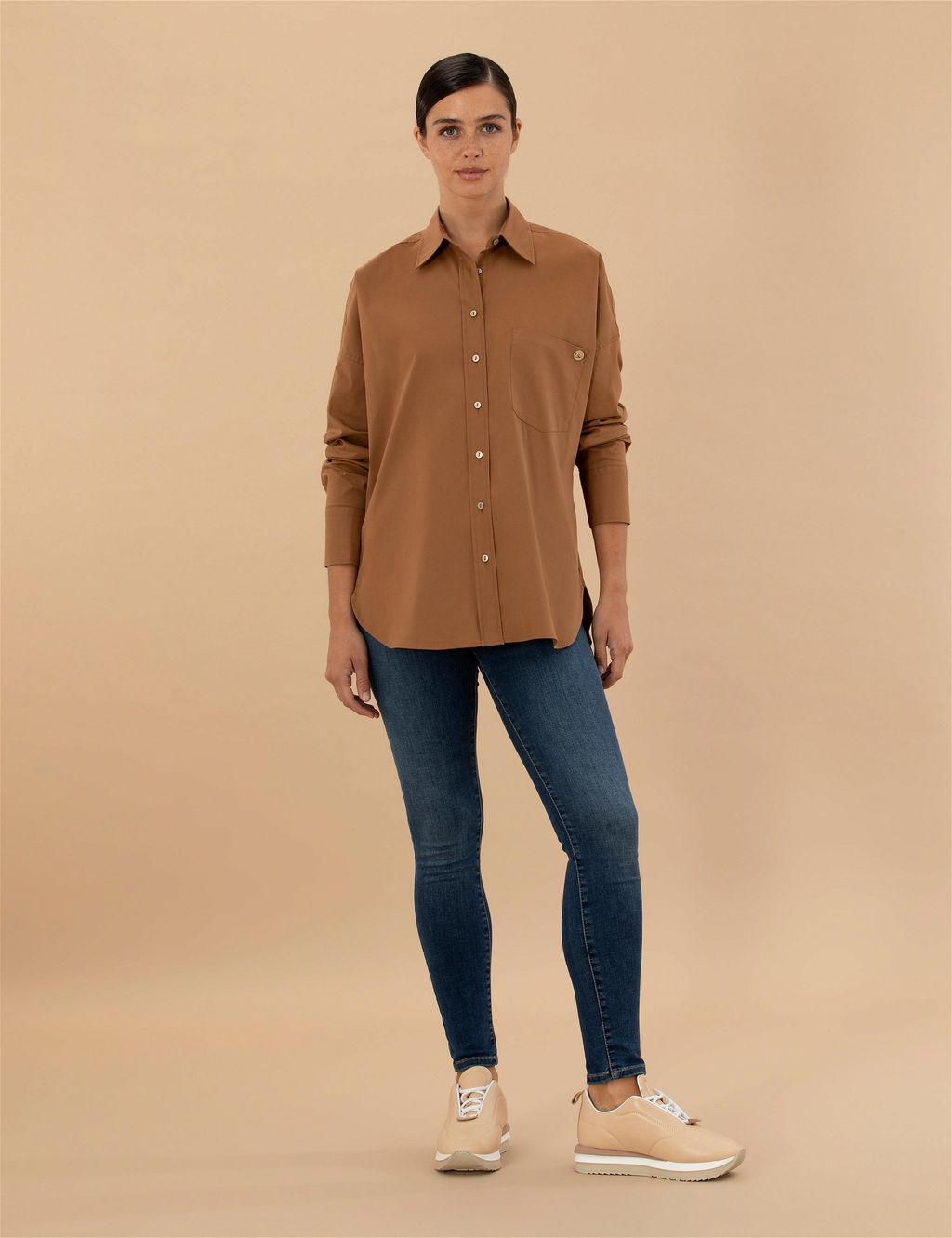 Camel Oversize Uzun Kollu G_mlek - Pierre cardin фото 4