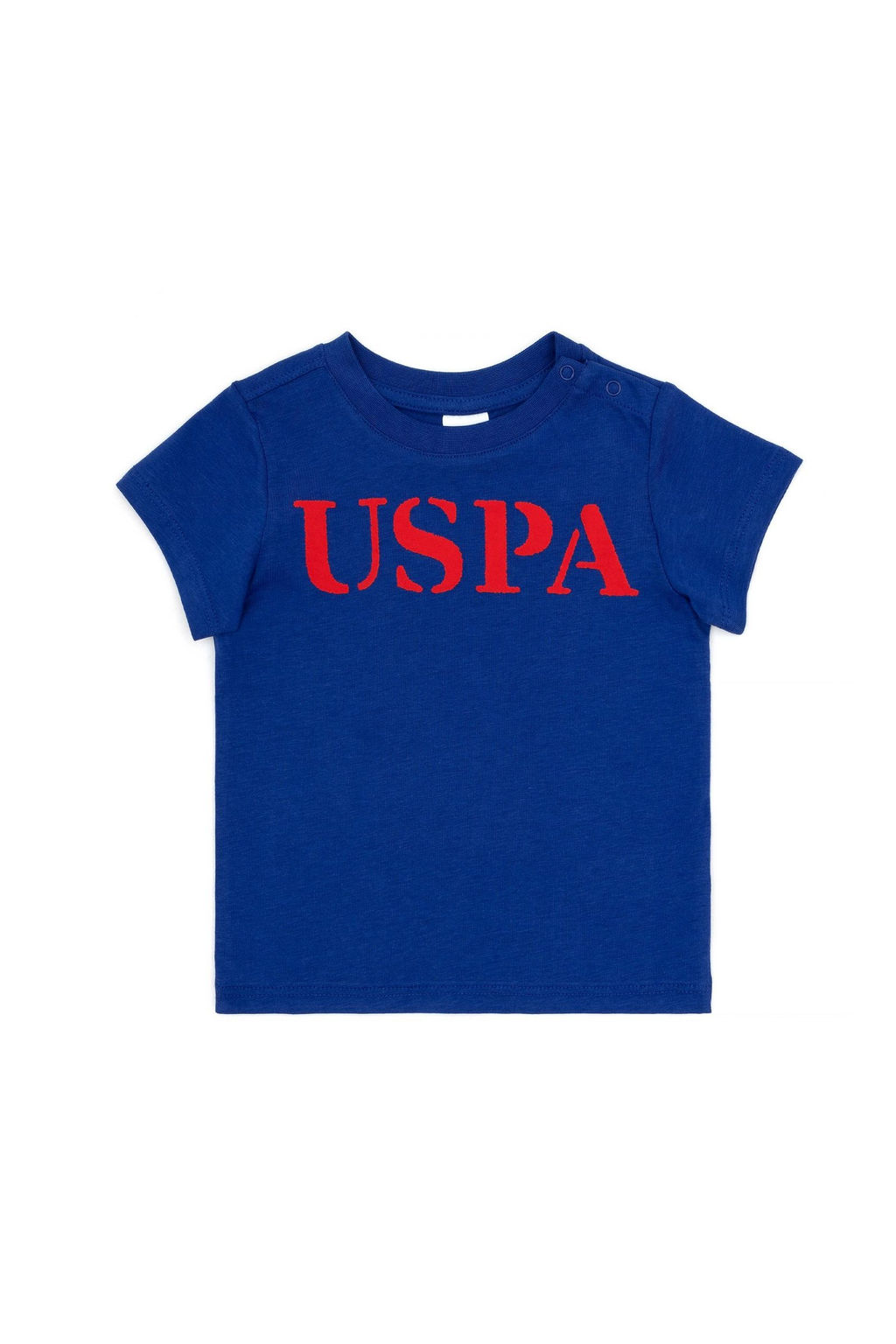 Синяя базовая футболка для мальчика - U.s. polo assn фото 2