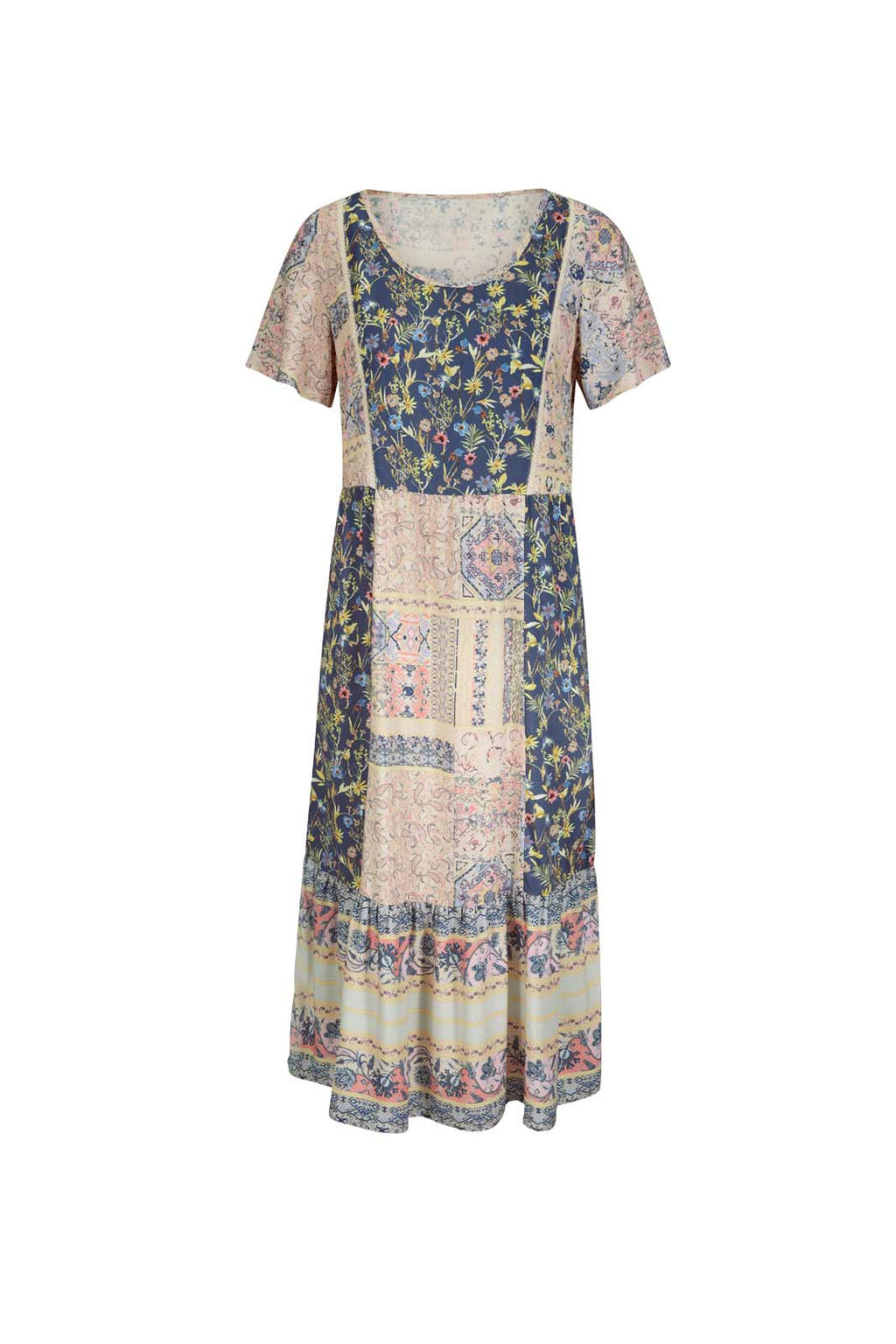 Платье, голубо-розовое - Linea tesini фото 2