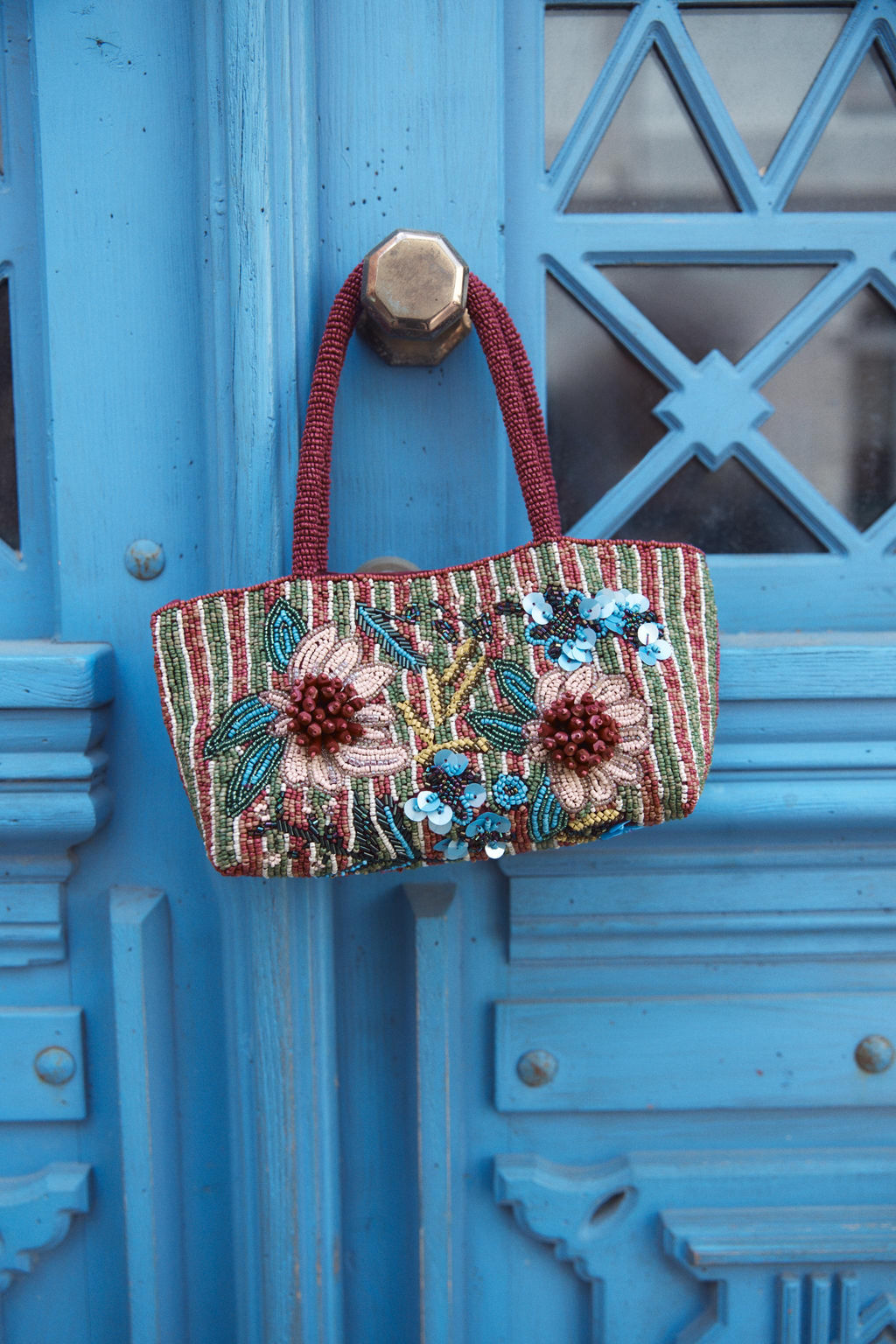 BOLSO MINI ABALORIOS / Rosa - Zara фото 7