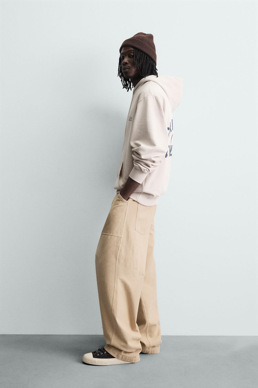 SLOGAN PRINT SWEATSHIRT - Zara фото 4