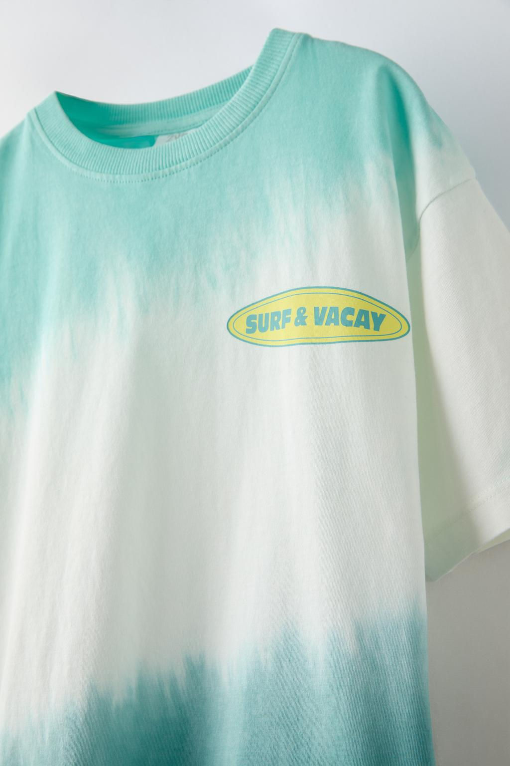 6-14 YAS / TIE DYE DESENLI TAKIM - Zara фото 6