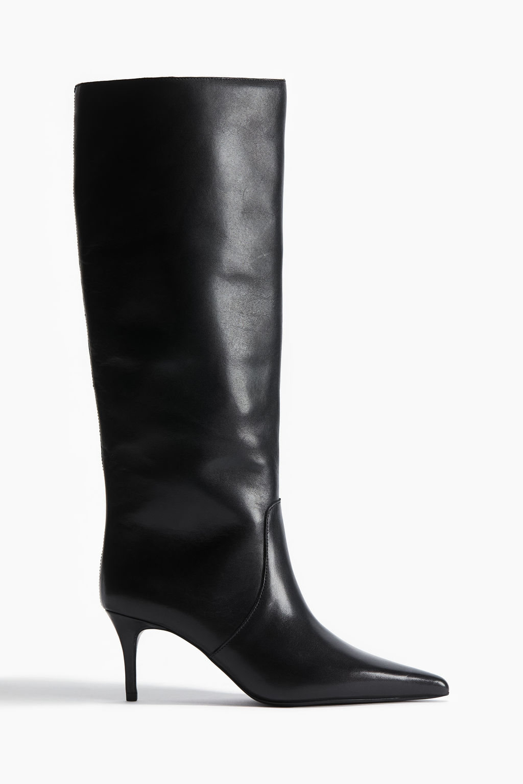 Botas de piel a la rodilla - H&m фото 8