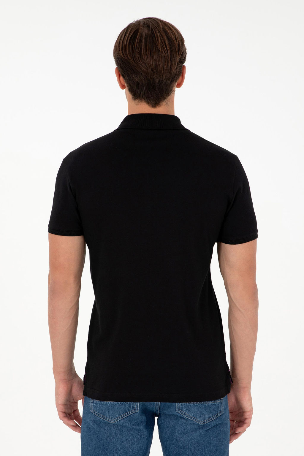 Мужская черная базовая футболка Неожиданная скидка в корзине - U.s. polo assn фото 5