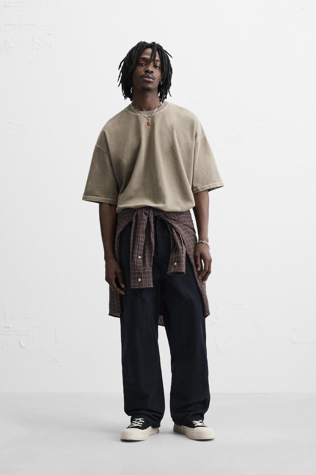 WASHED RELAXED FIT SWEATSHIRT - Zara фото 25