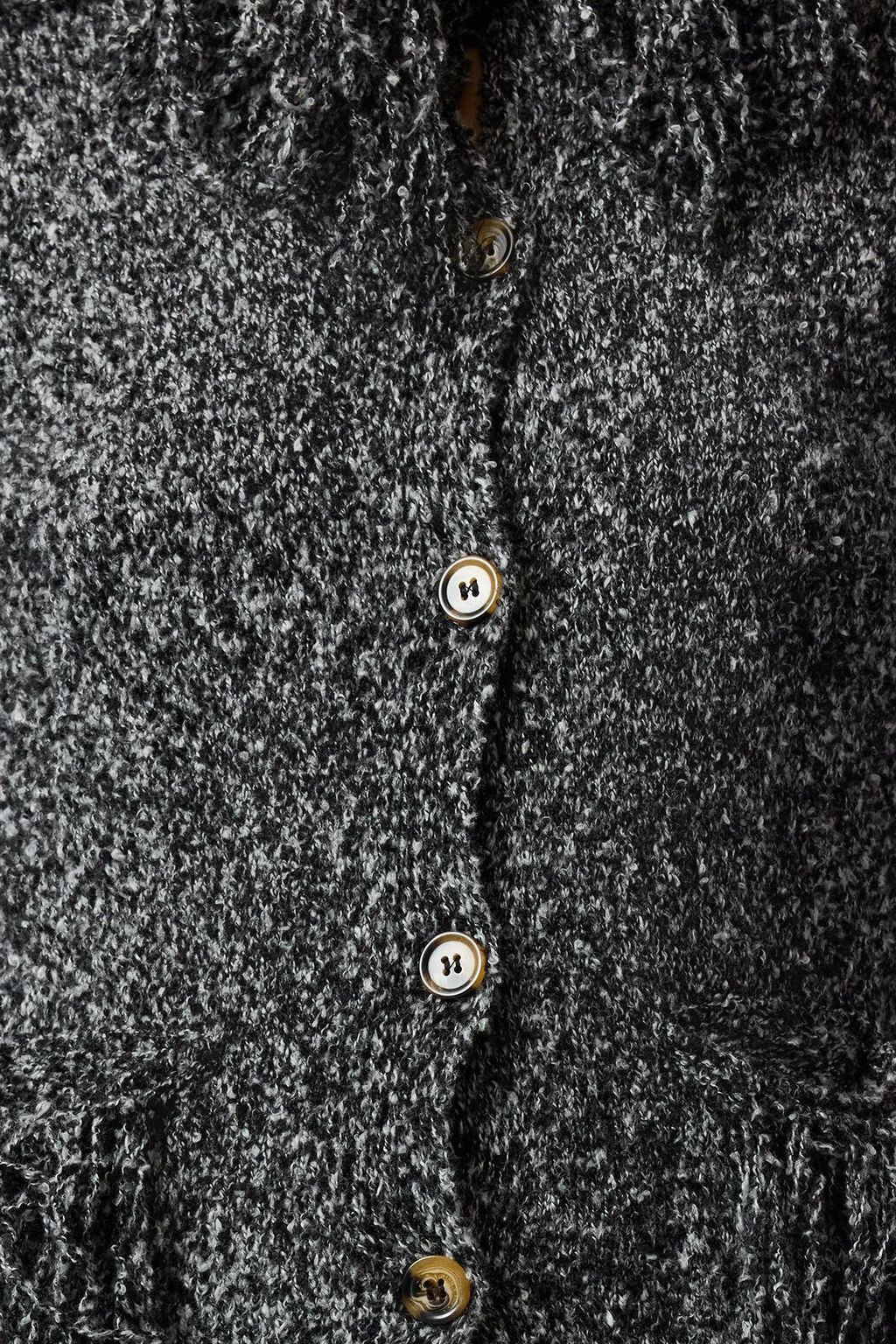 Siyah Sacakl? Mont Gorunumlu Pamuklu Triko H?rka TWOAW25HI00233 - Trendyolmilla фото 3