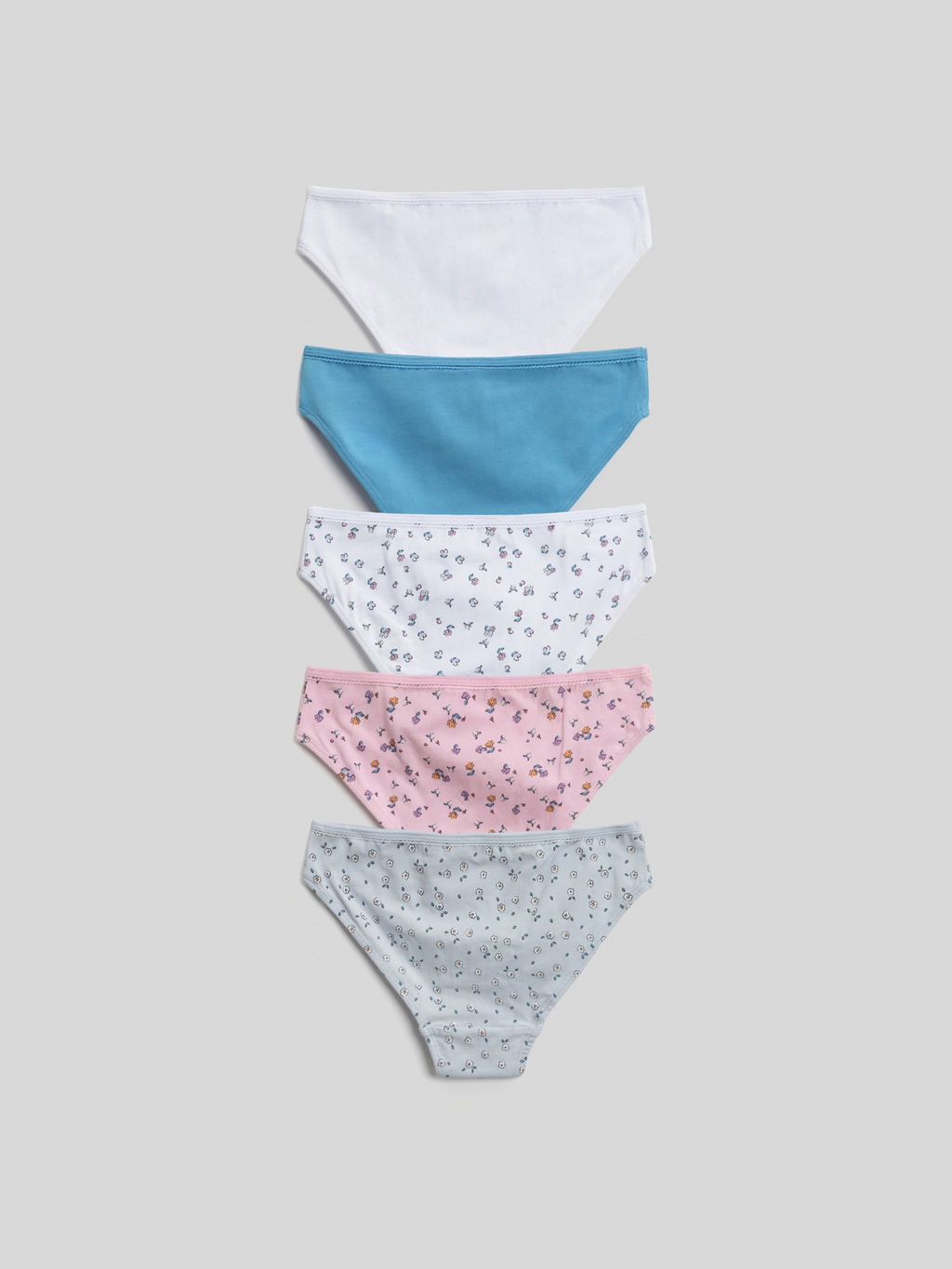 ACOOLA / Трусы детские для девочек в наборе из 5 шт. Uruguay цвет в ассортименте  фото 2