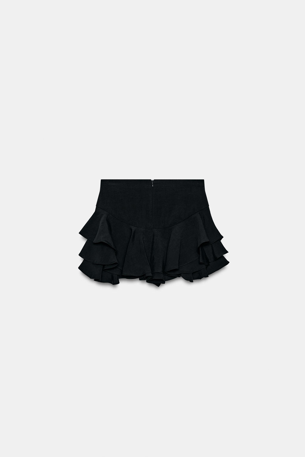 SHORTS VOLANTES ZW COLLECTION / Negro - Zara фото 3