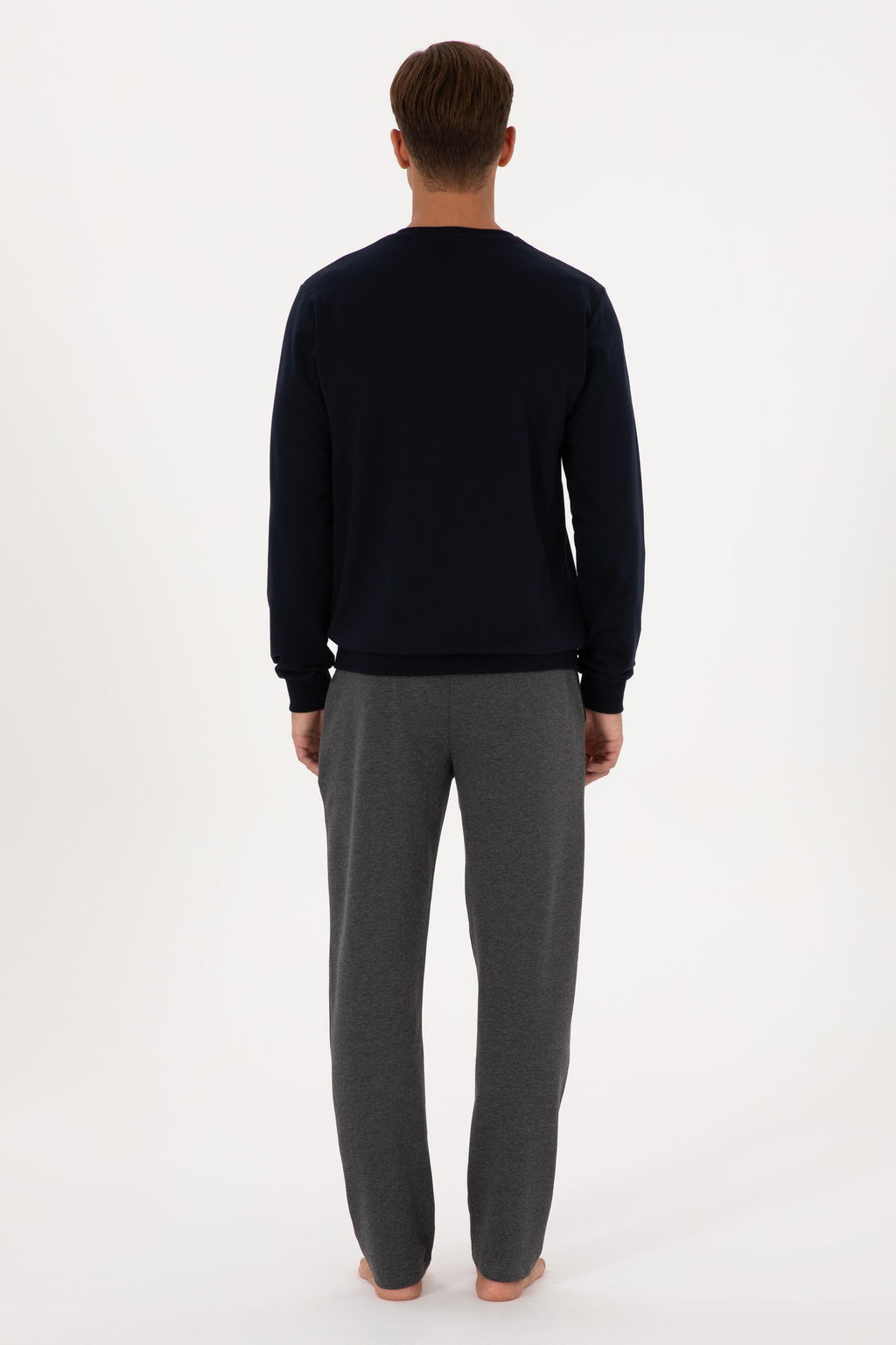 Erkek Lacivert Pijama Tak_m_ Sepette S_rpriz _ndirim - U.s. polo assn фото 5