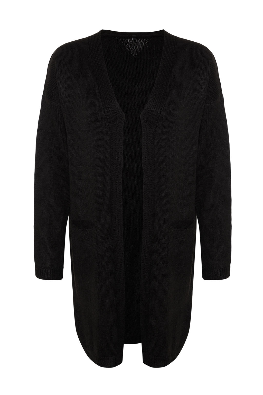 Siyah Yumusak Dokulu Cep Detayl? Triko H?rka TWOAW24HI00381 - Trendyolmilla фото 6