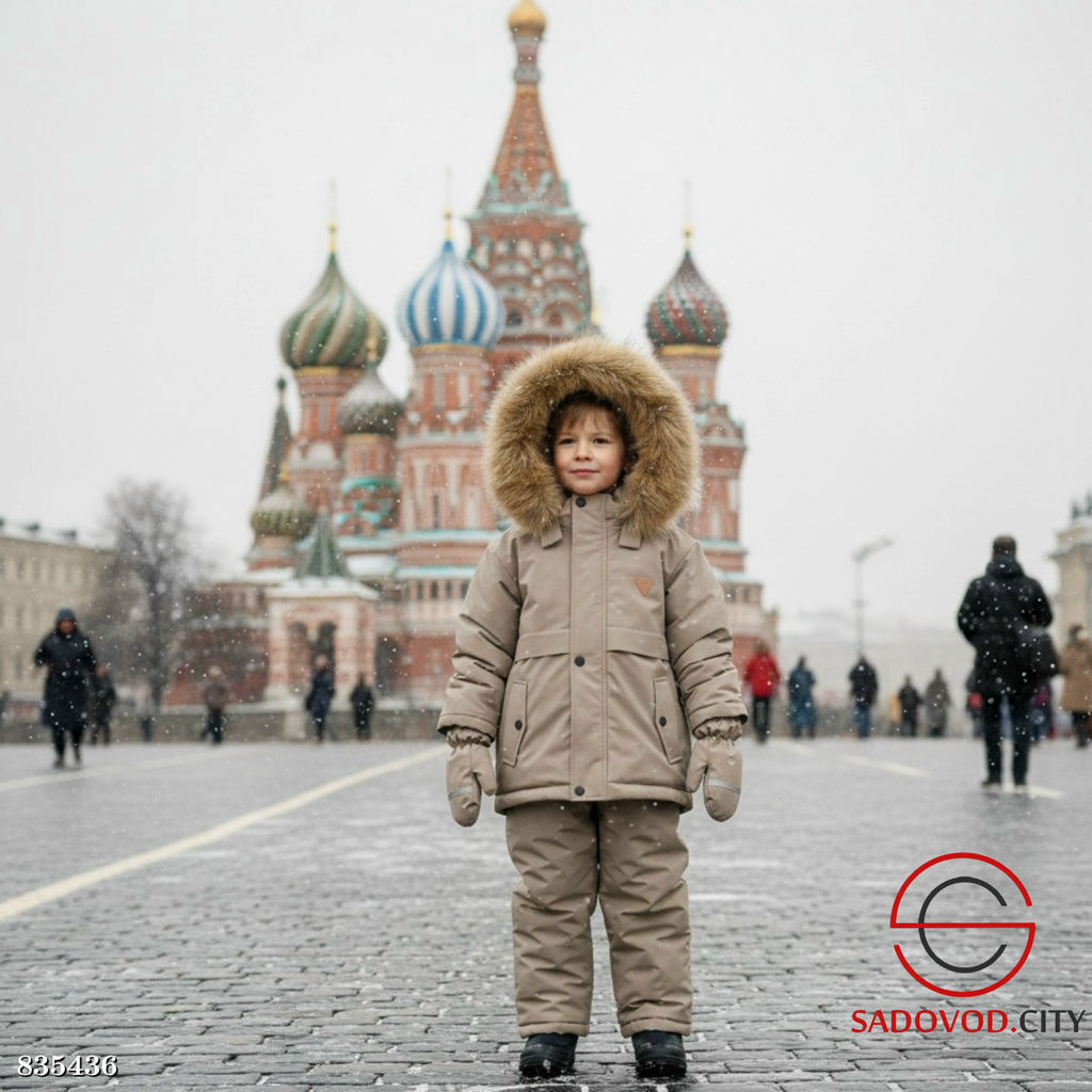 Костюм для зимы из полиэстера детский