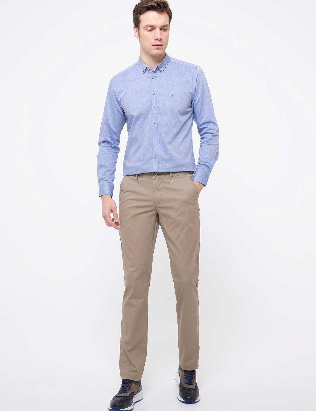 Saks Slim Fit Uzun Kollu G_mlek