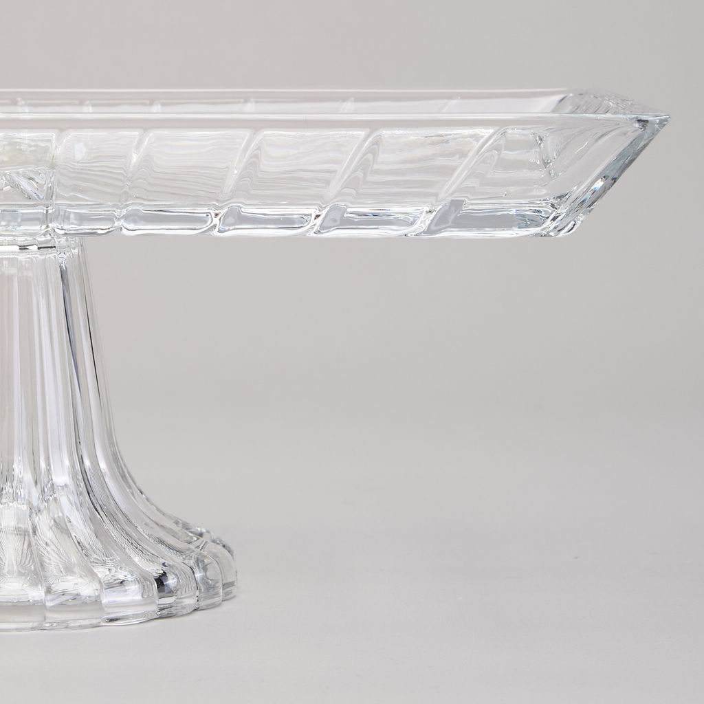 БЛЮДО НА НОЖКЕ GLASS LEGEND 28Х14Х12 СМ - Lefard фото 4