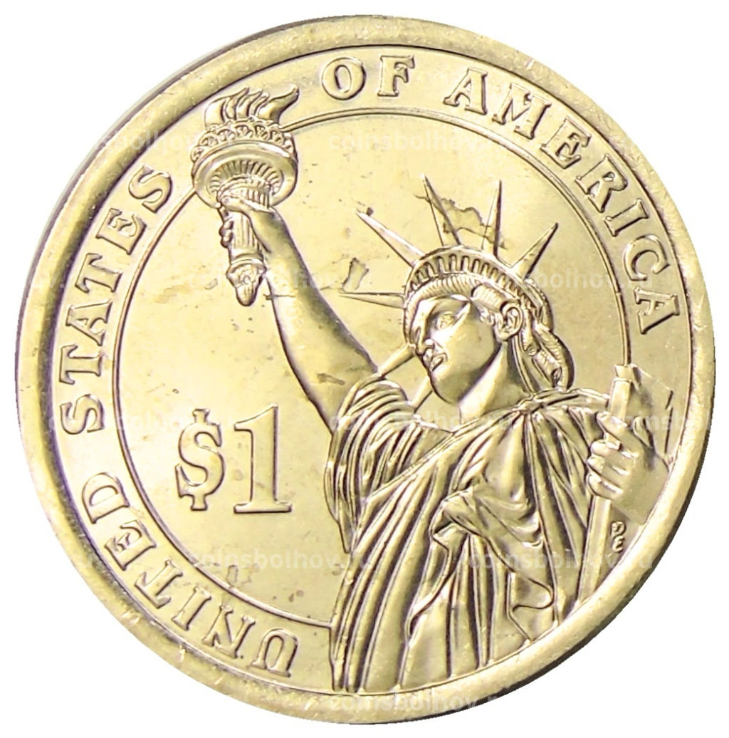 1 доллар 2014 года D США 31-й президент США Герберт Гувер