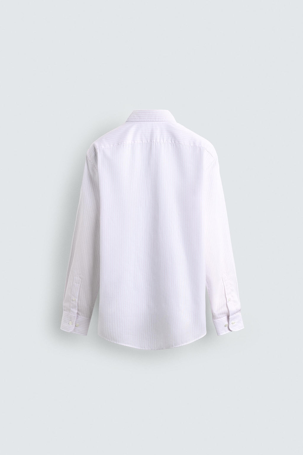 Рубашка CAMISA ESTRUCTURA EASY CARE бело-розовая