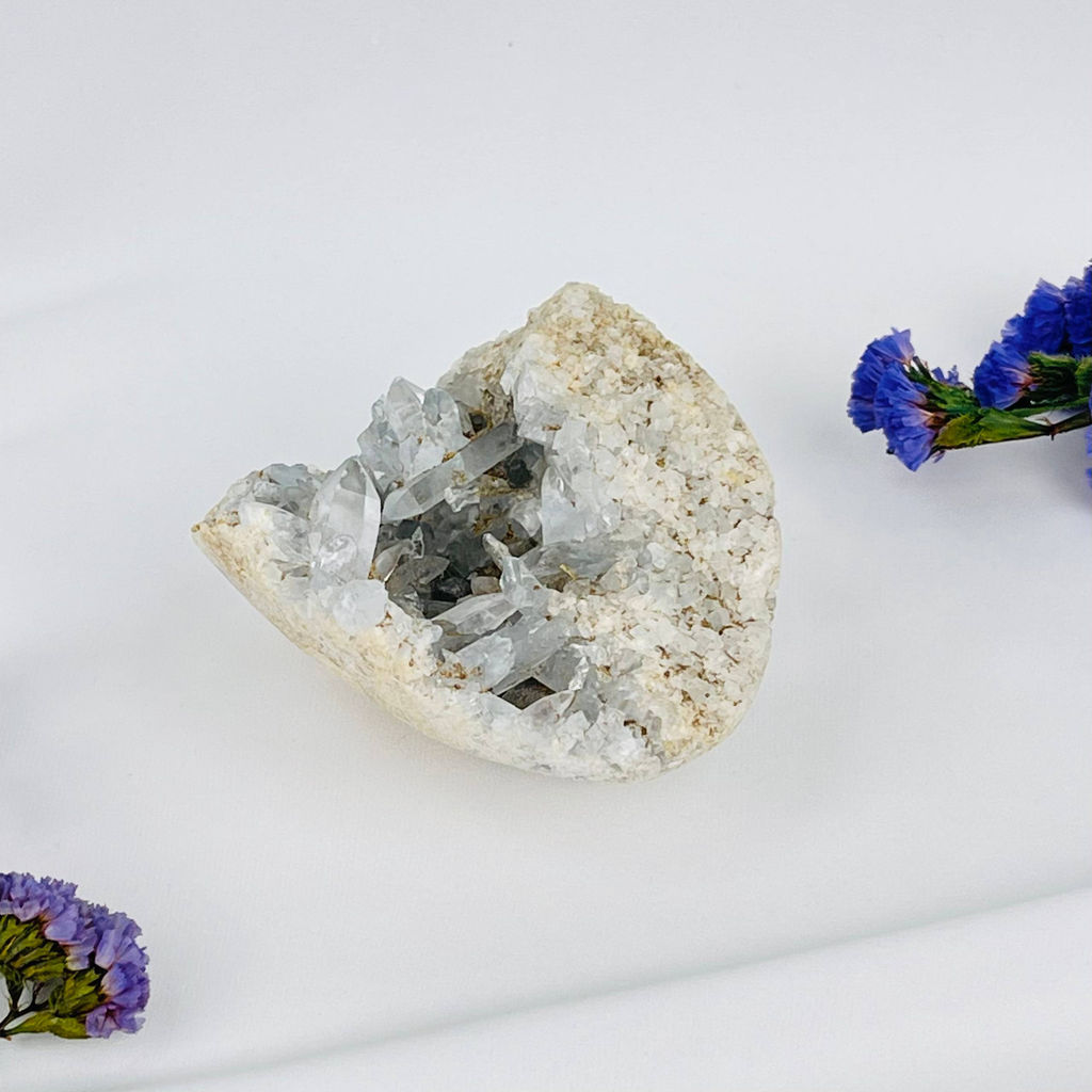 Друза Целестина - Радуга самоцветов фото 3