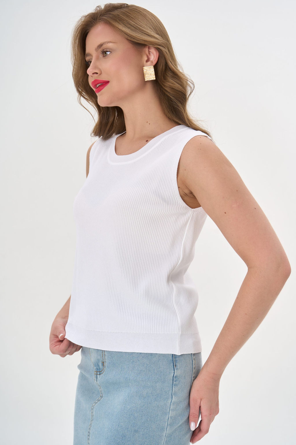 Топ Ли (белый) - Эльза фото 2