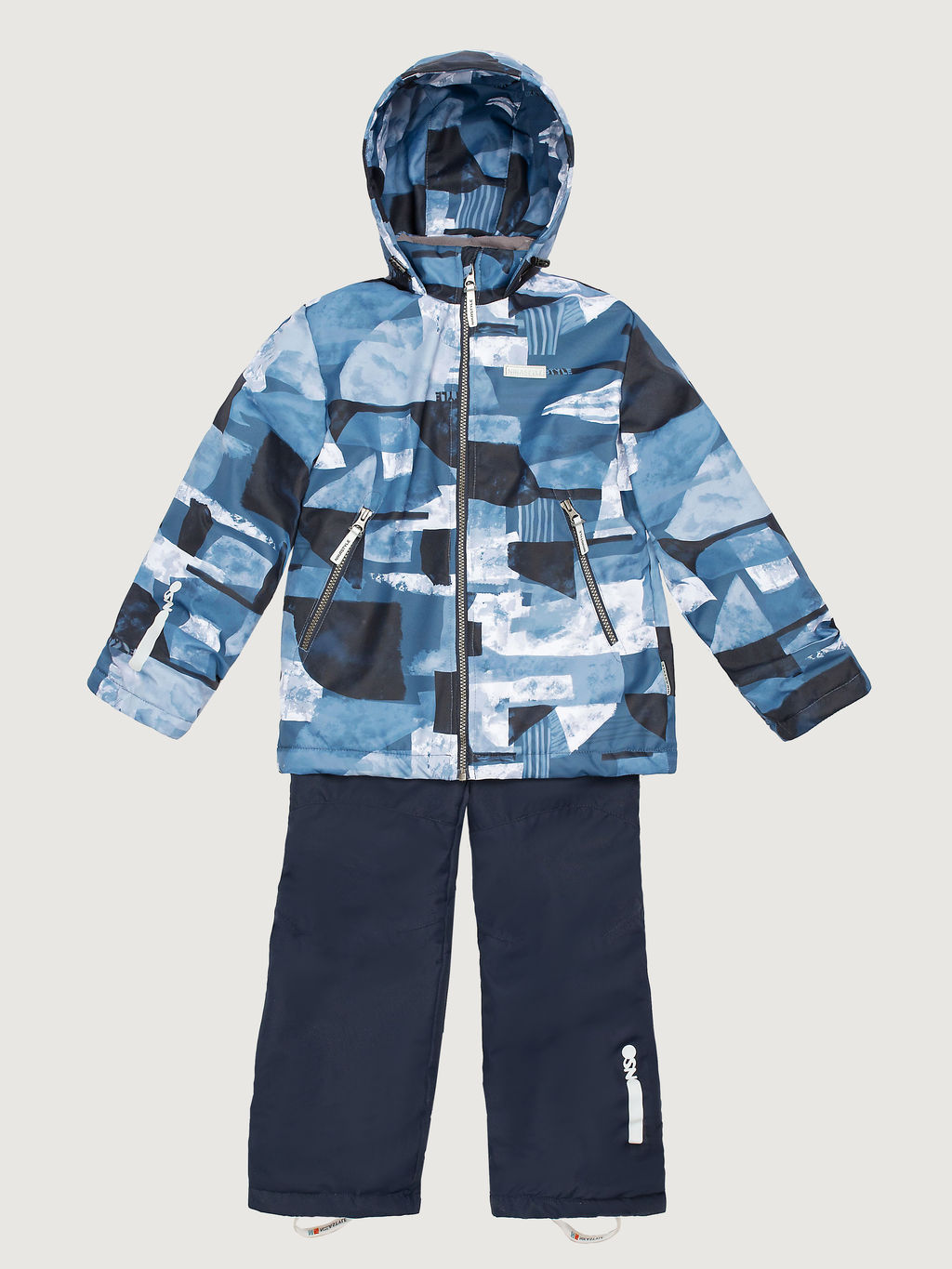 Костюм 7м1325 хаки/черный - Nikastyle фото 5