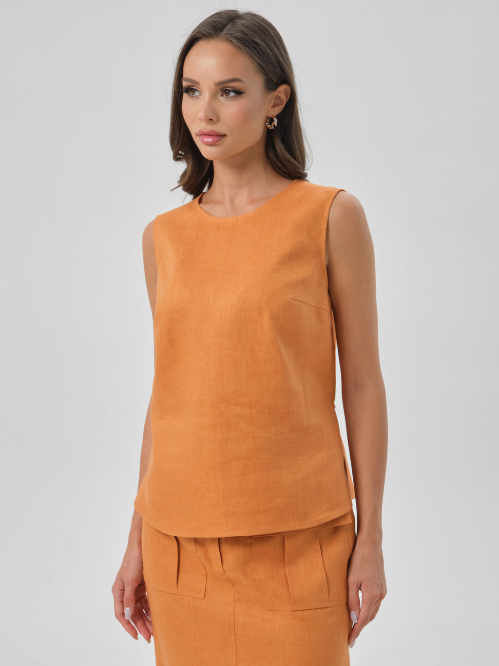 Блузка льняная - Stilla фото 4