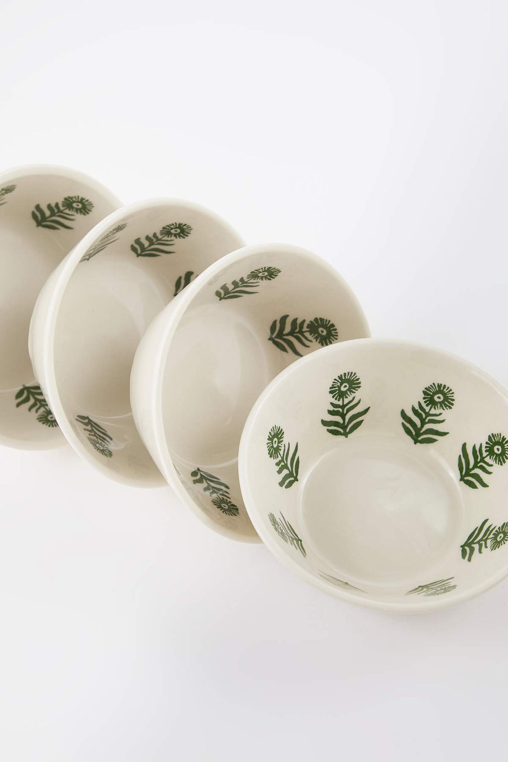 4lu Boho Cicek Desenli Kase Seti TPHAW26TBK00003 - Trendyolmilla фото 6