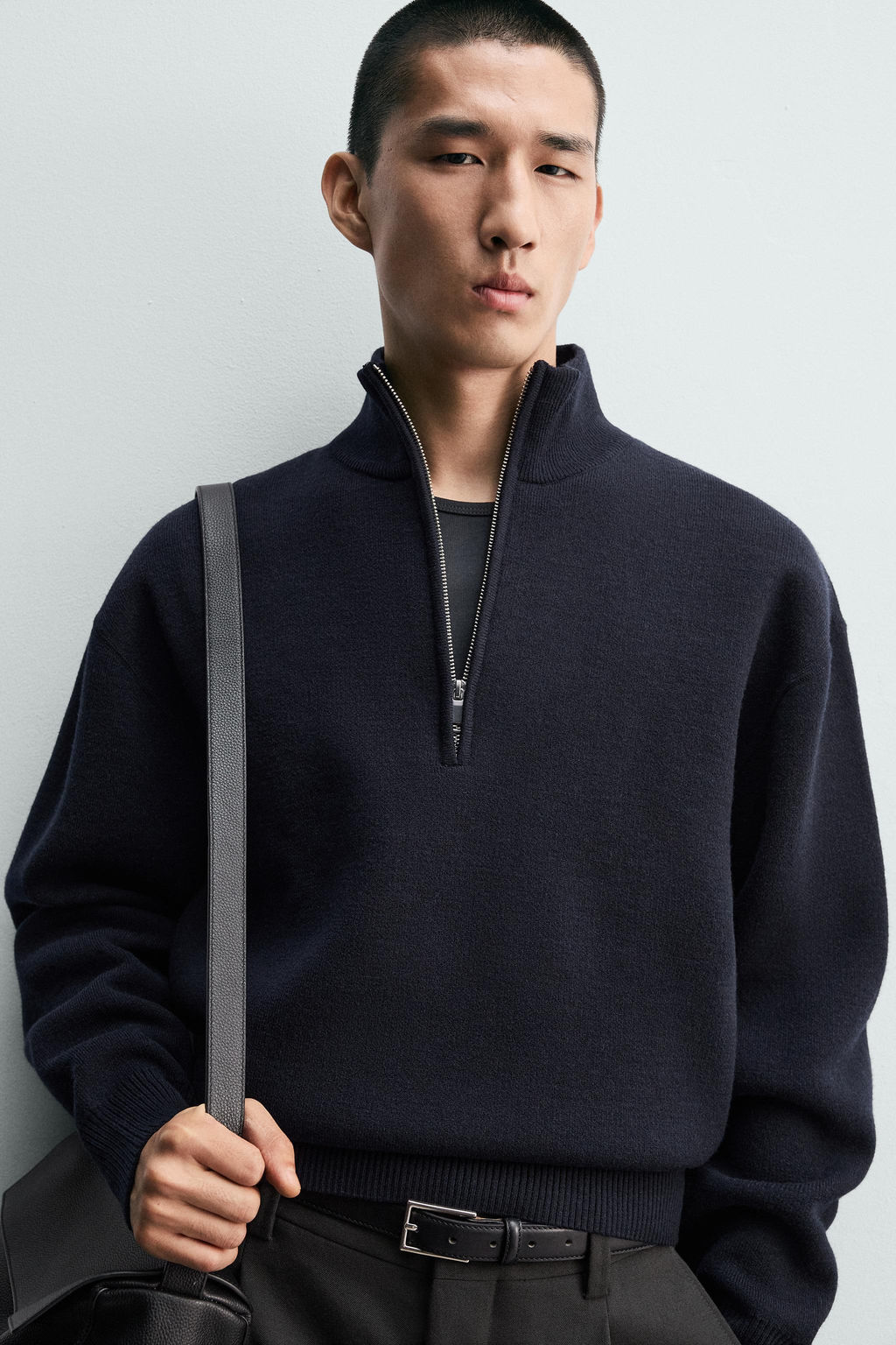 QUARTER-ZIP JUMPER - Zara фото 5