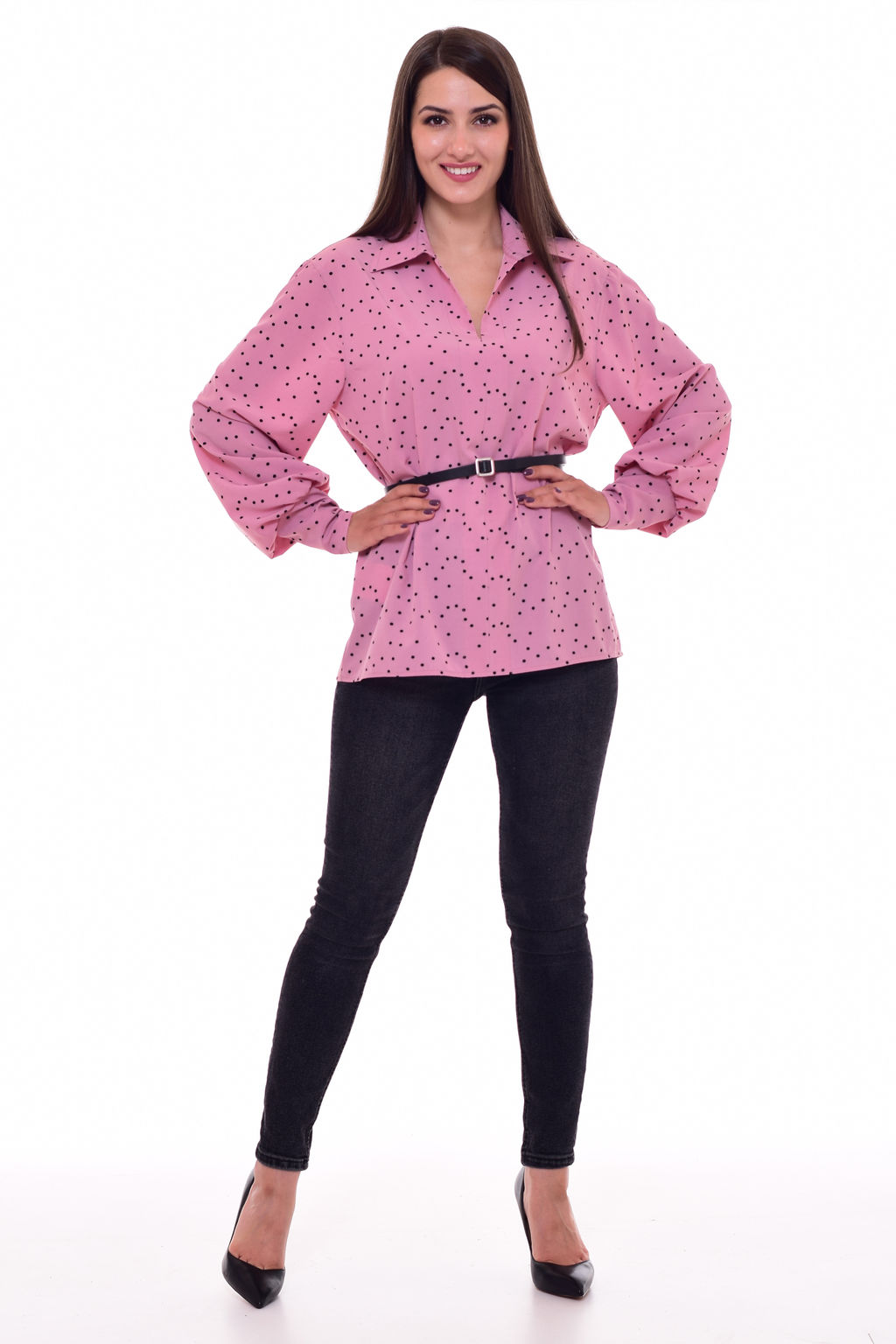 *Туника женская Ф-2-032а (сухая роза1)