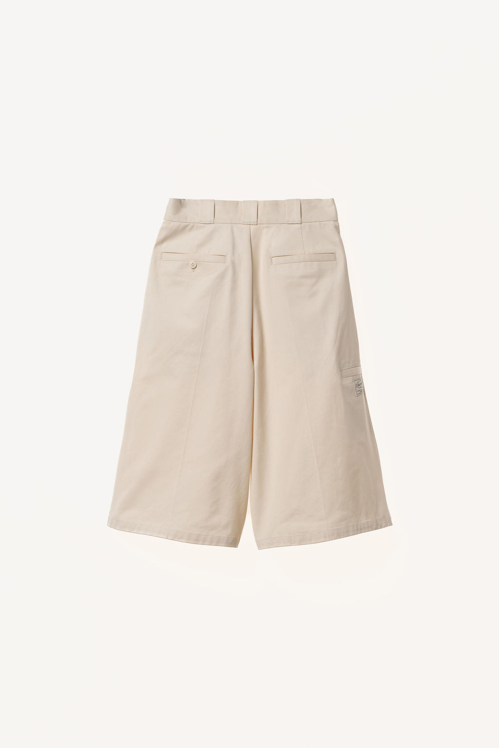 BERMUDA WIDE FIT PLIEGUES WILLY CHAVARRIA X ZARA / Crema  фото 5