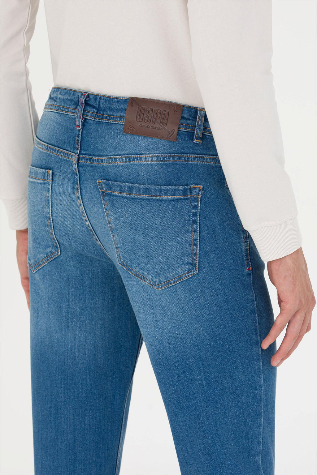 U. S. Polo Assn / Мужские синие джинсовые брюки - U.s. polo assn фото 7