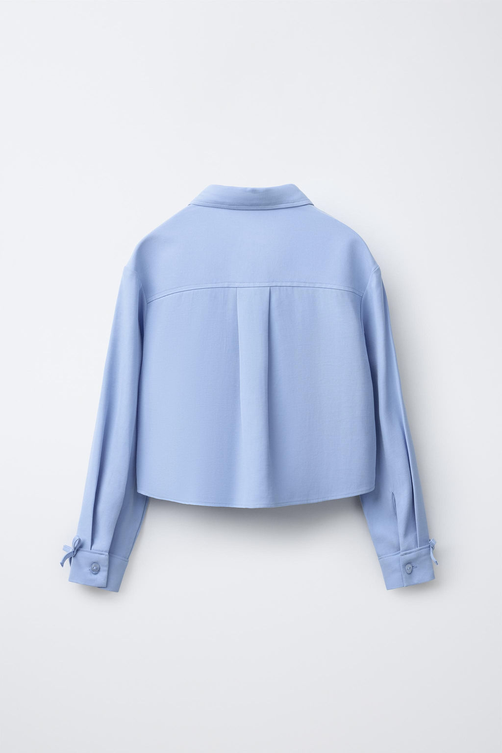 FLOWING SHIRT WITH BOWS - Zara фото 2