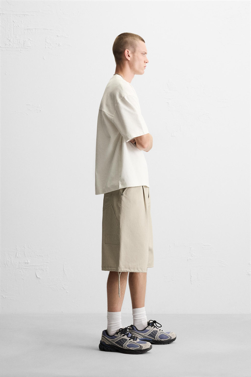 HEAVYWEIGHT TEXTURED T-SHIRT - Zara фото 4