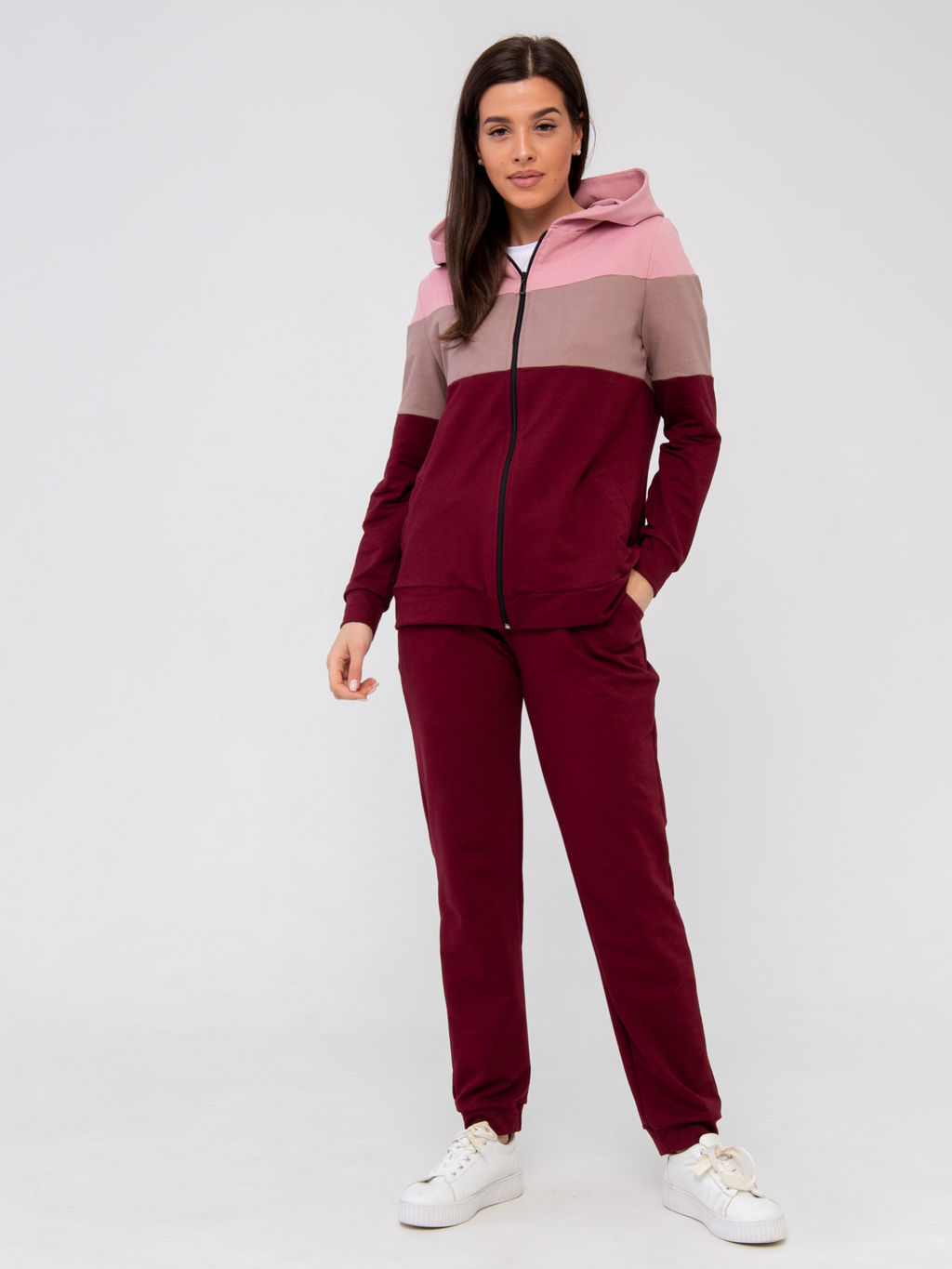 Костюм Токио (на молнии)_361/винный - Ihomelux фото 2