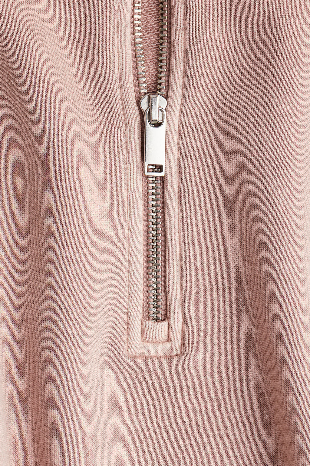 Sudadera efecto lavado con media cremallera - H&m фото 5