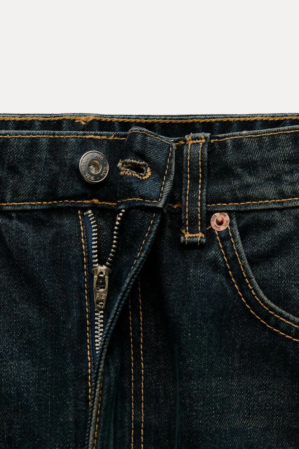 TRF MID-RISE BAGGY BALLOON JEANS - Zara фото 20