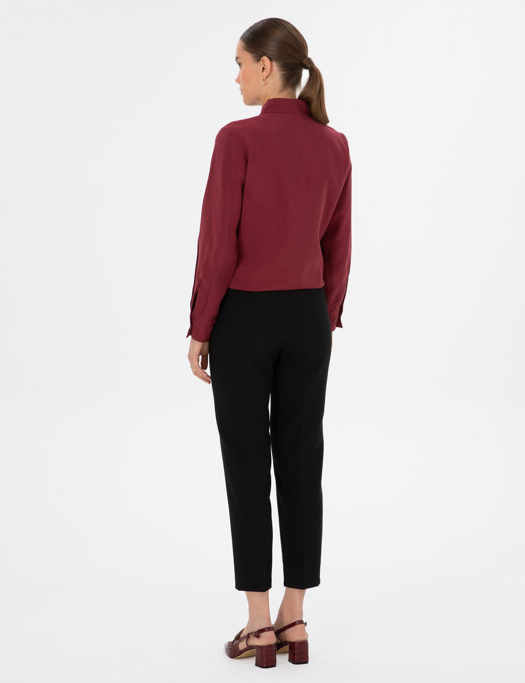 Siyah Carrot Fit Kuma_ Pantolon - Pierre cardin фото 4