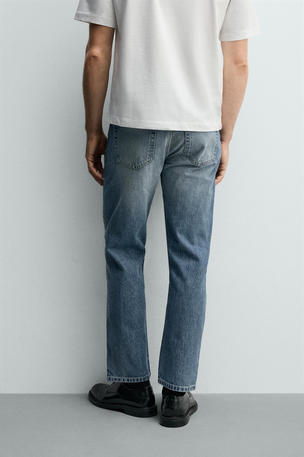 JEANS REGULAR FIT / Azul medio - Zara фото 3