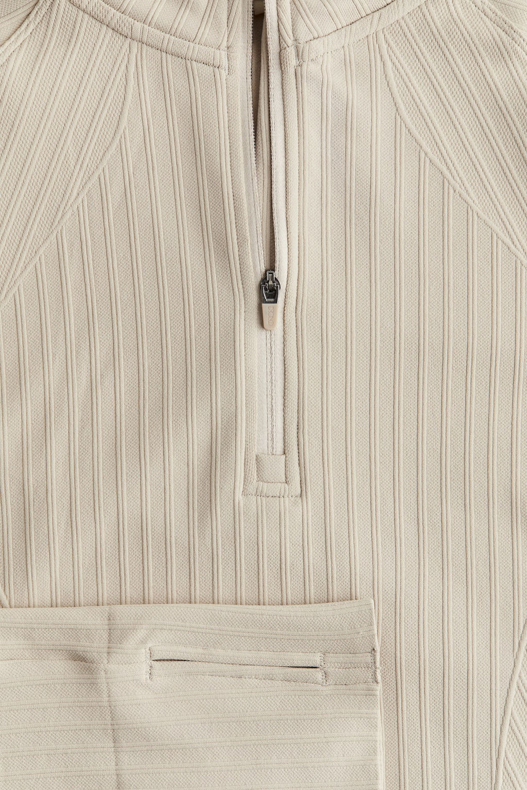 Top de deporte seamless en DryMove con cremallera - H&m фото 5