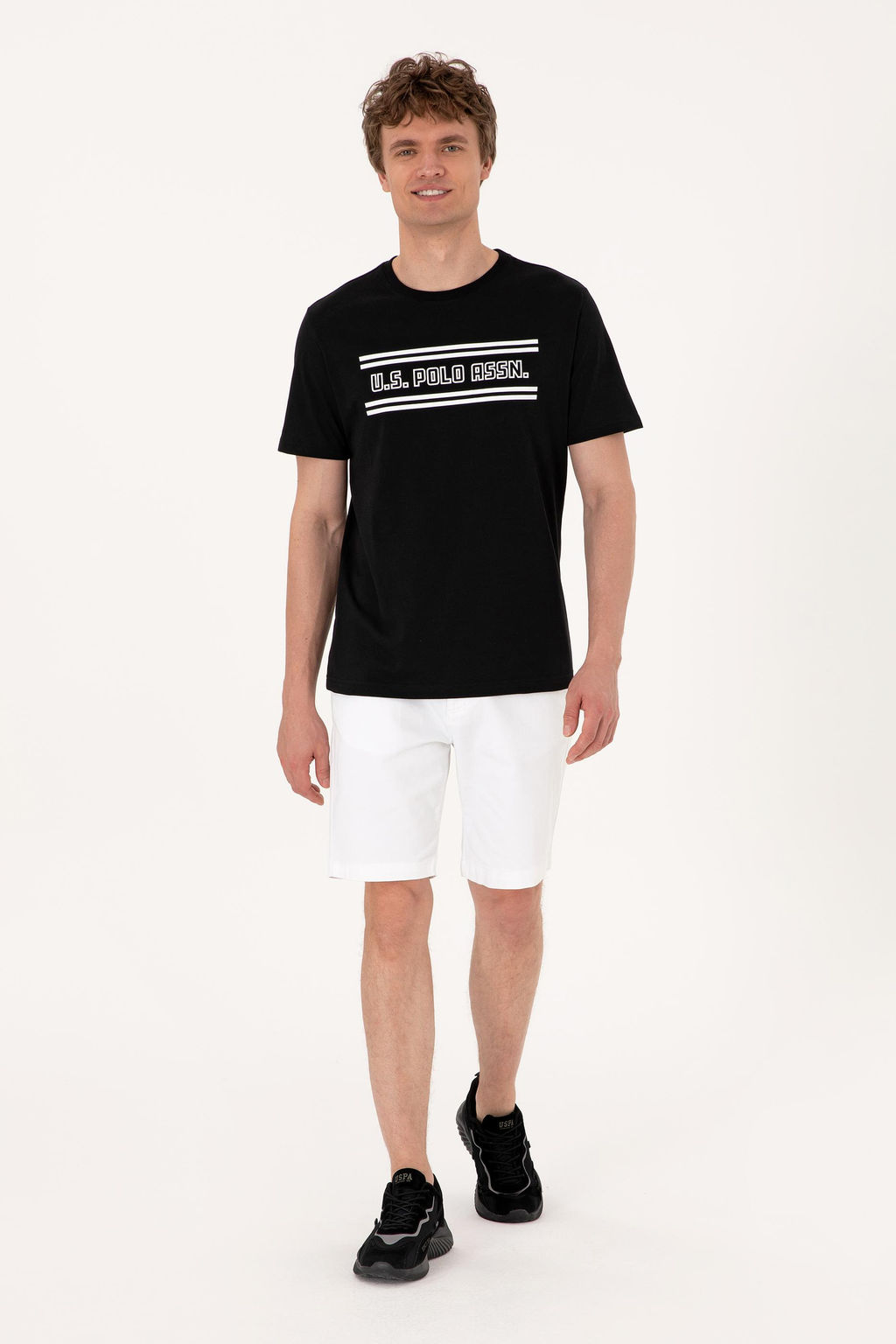 Erkek Siyah Ti__rt - U.s. polo assn фото 4