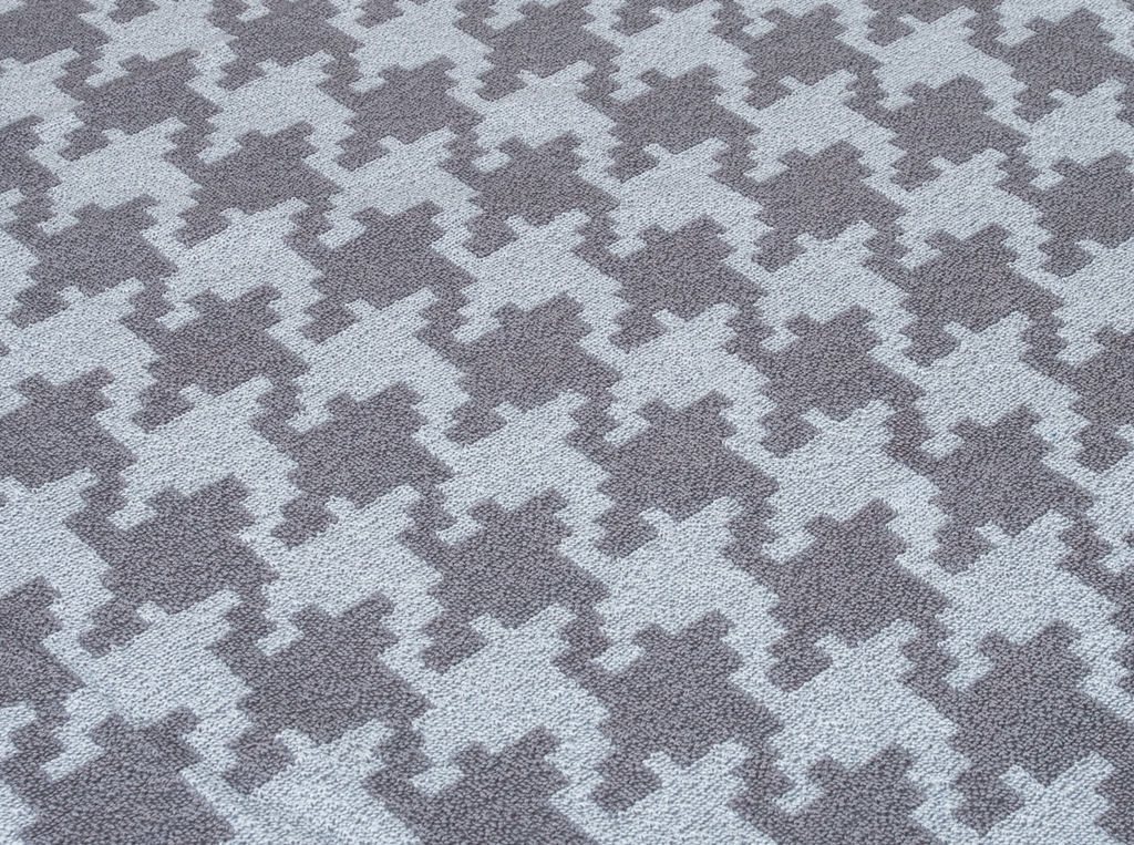 3с109.412ж1 Гусиные лапки (серый св1) Плед 208х200 см